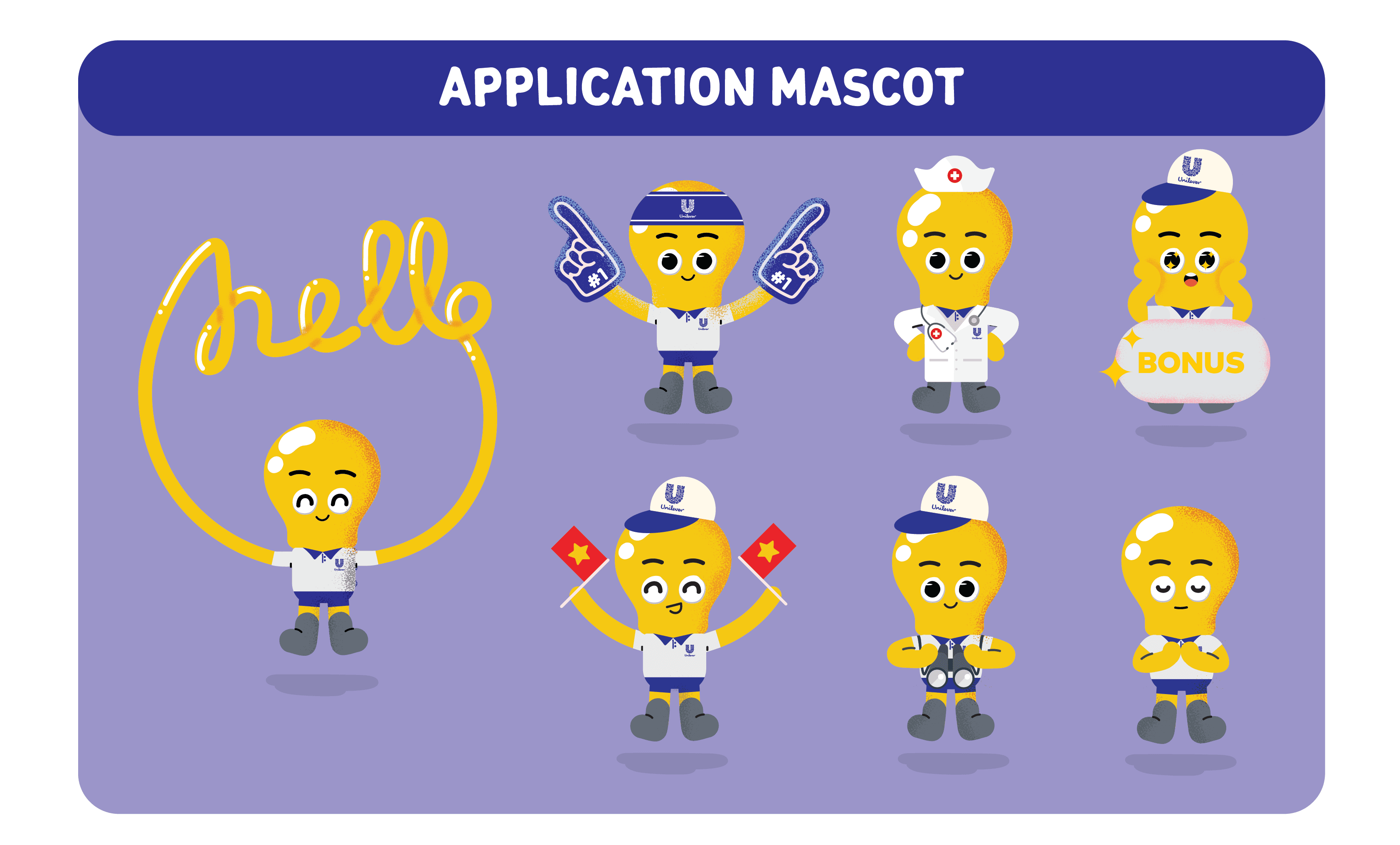 unilever mascot | GUDJOB