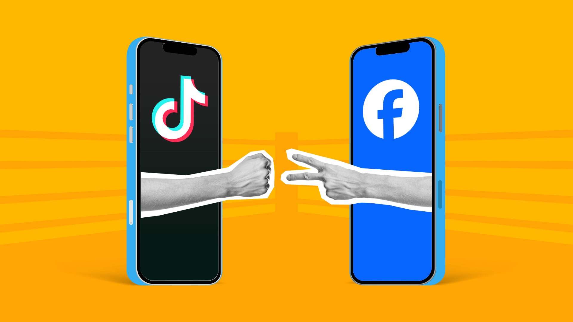 Facebook v TikTok thu thu | GUDJOB