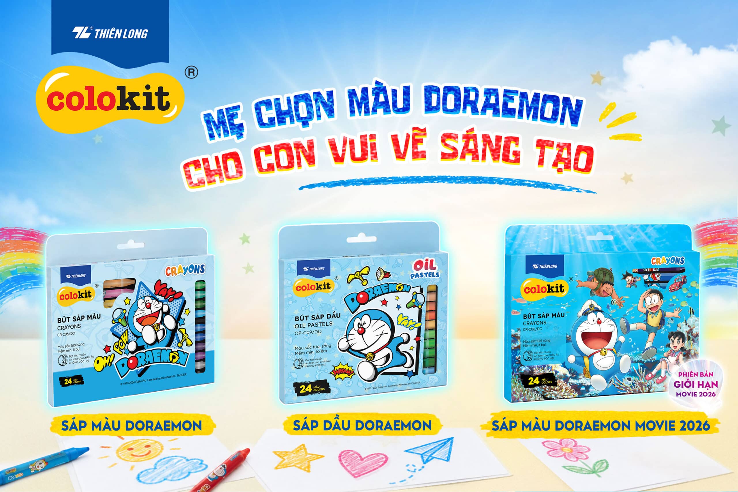 Nội dung mạng xã hội Colokit x Doraemon post 2.1