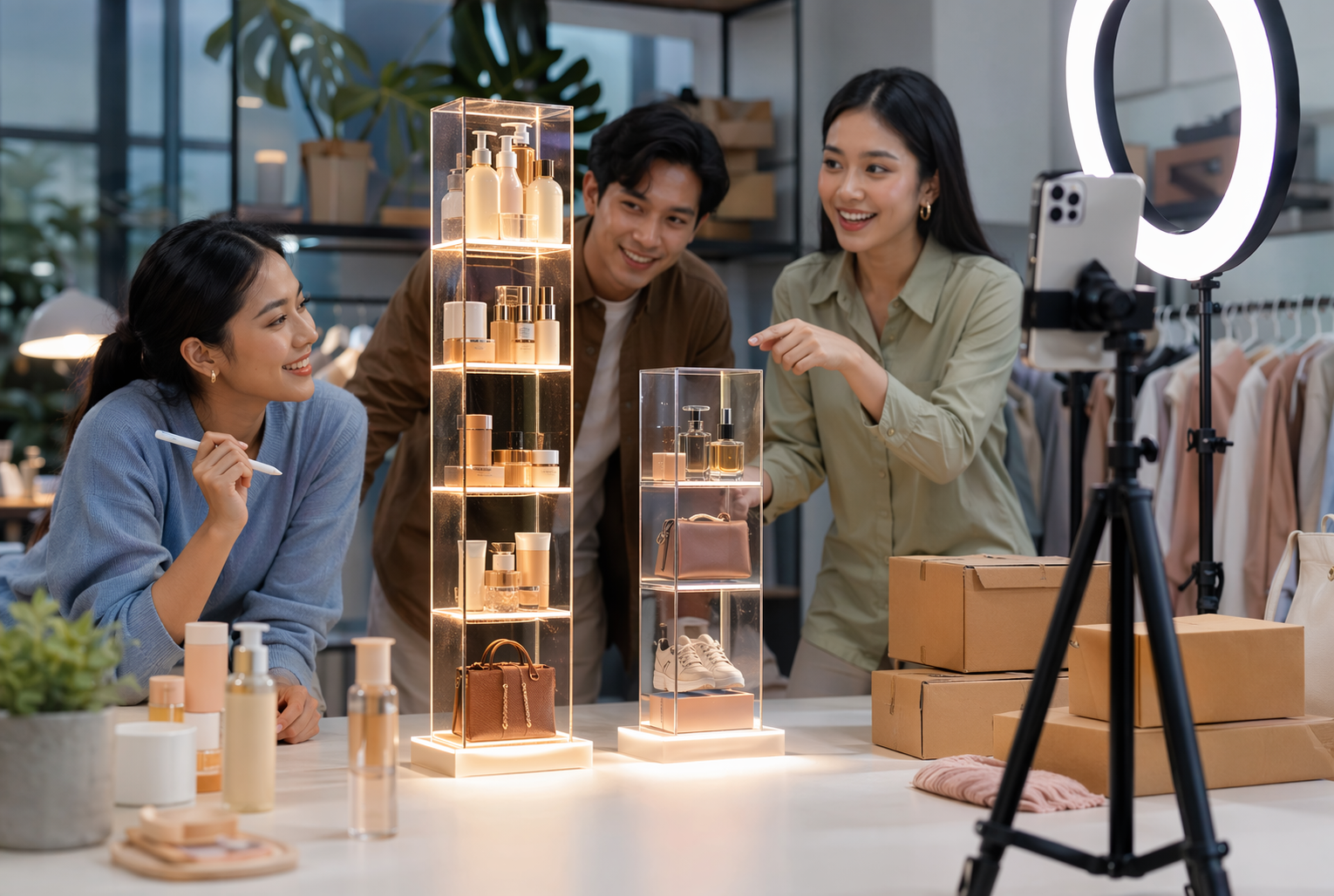 Biểu đồ so sánh khám phá nội dung và quyết định nhanh