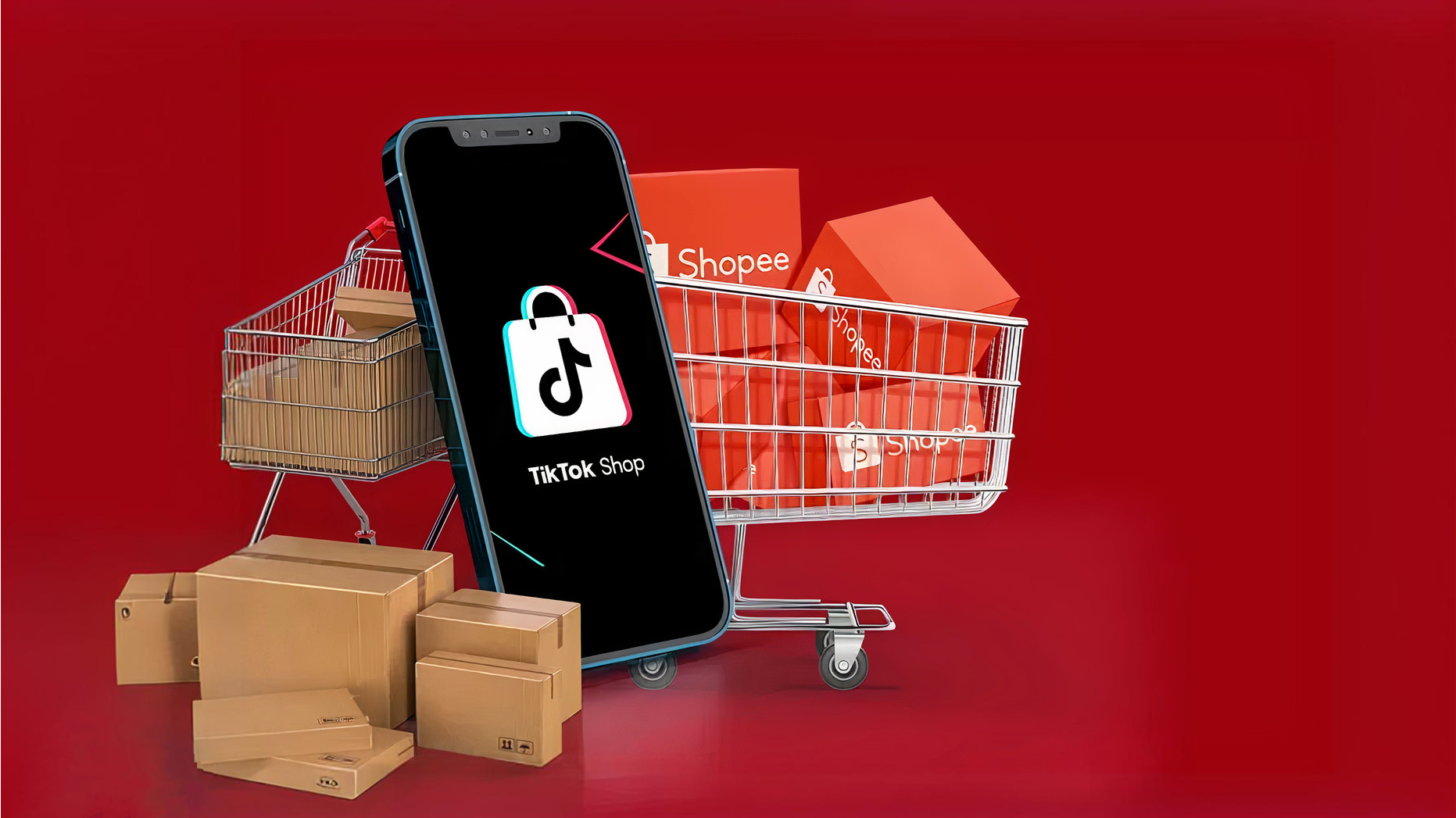 tiktok vs shopee gudjob | GUDJOB