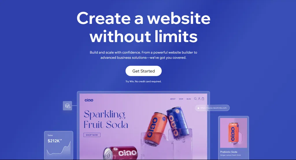 wix homepage | GUDJOB